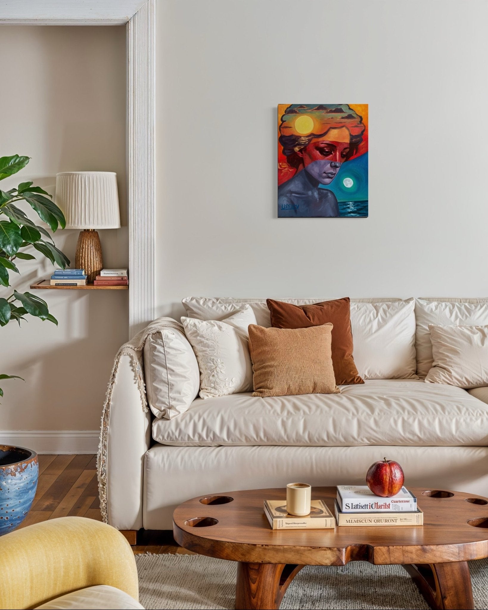 Diurna - lN - octurnal – Original Oil Painting on 16x20 Canvas - David Ussery