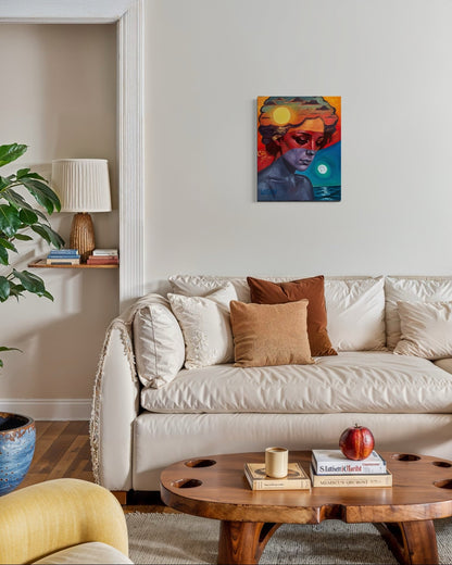 Diurna - lN - octurnal – Original Oil Painting on 16x20 Canvas - David Ussery