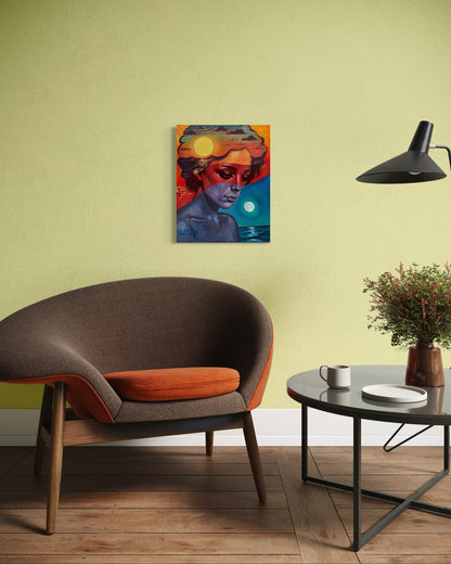 Diurna - lN - octurnal – Original Oil Painting on 16x20 Canvas - David Ussery