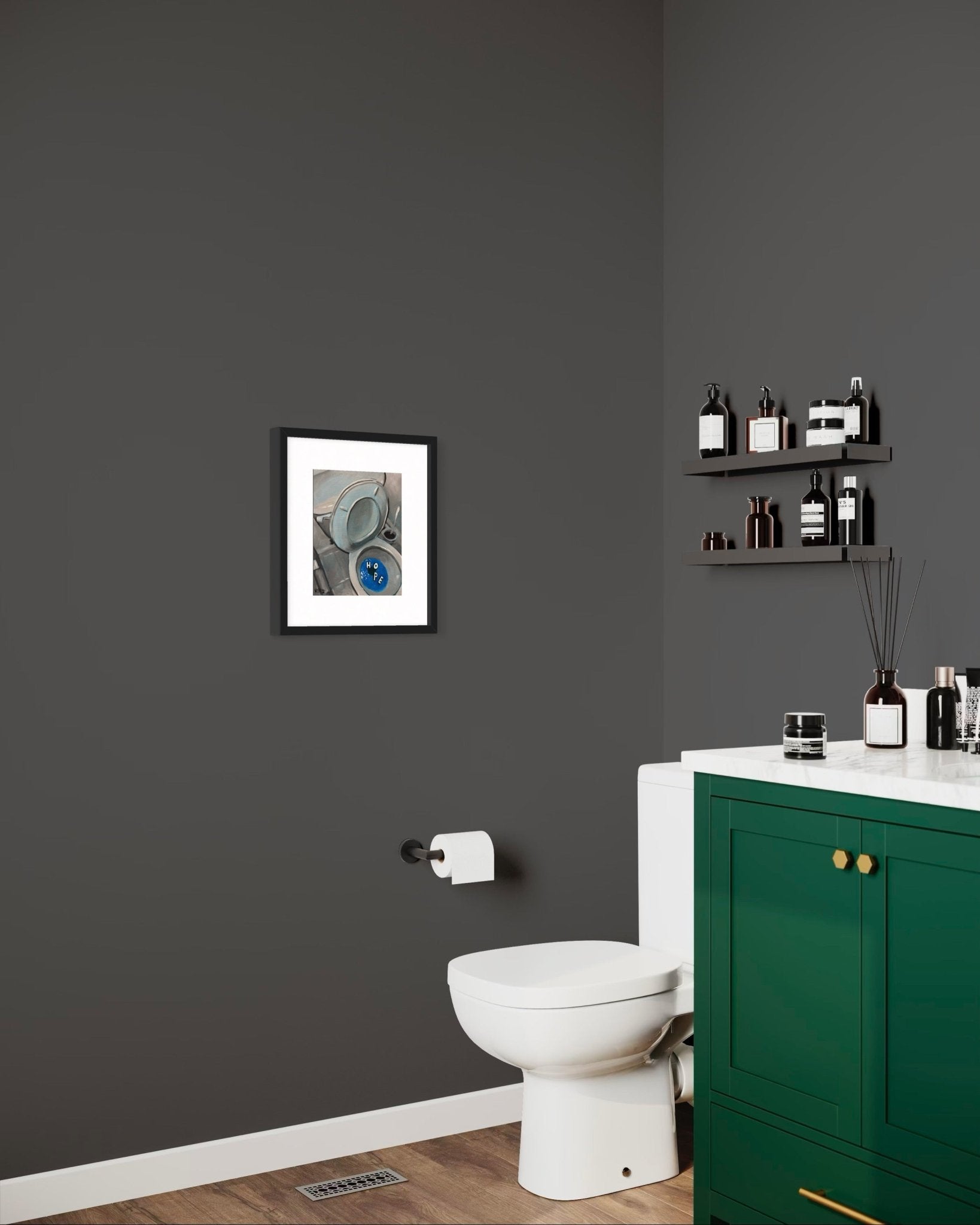 Don’t Flush - Art Print - David Ussery