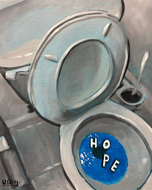 Don’t Flush - Art Print - David Ussery