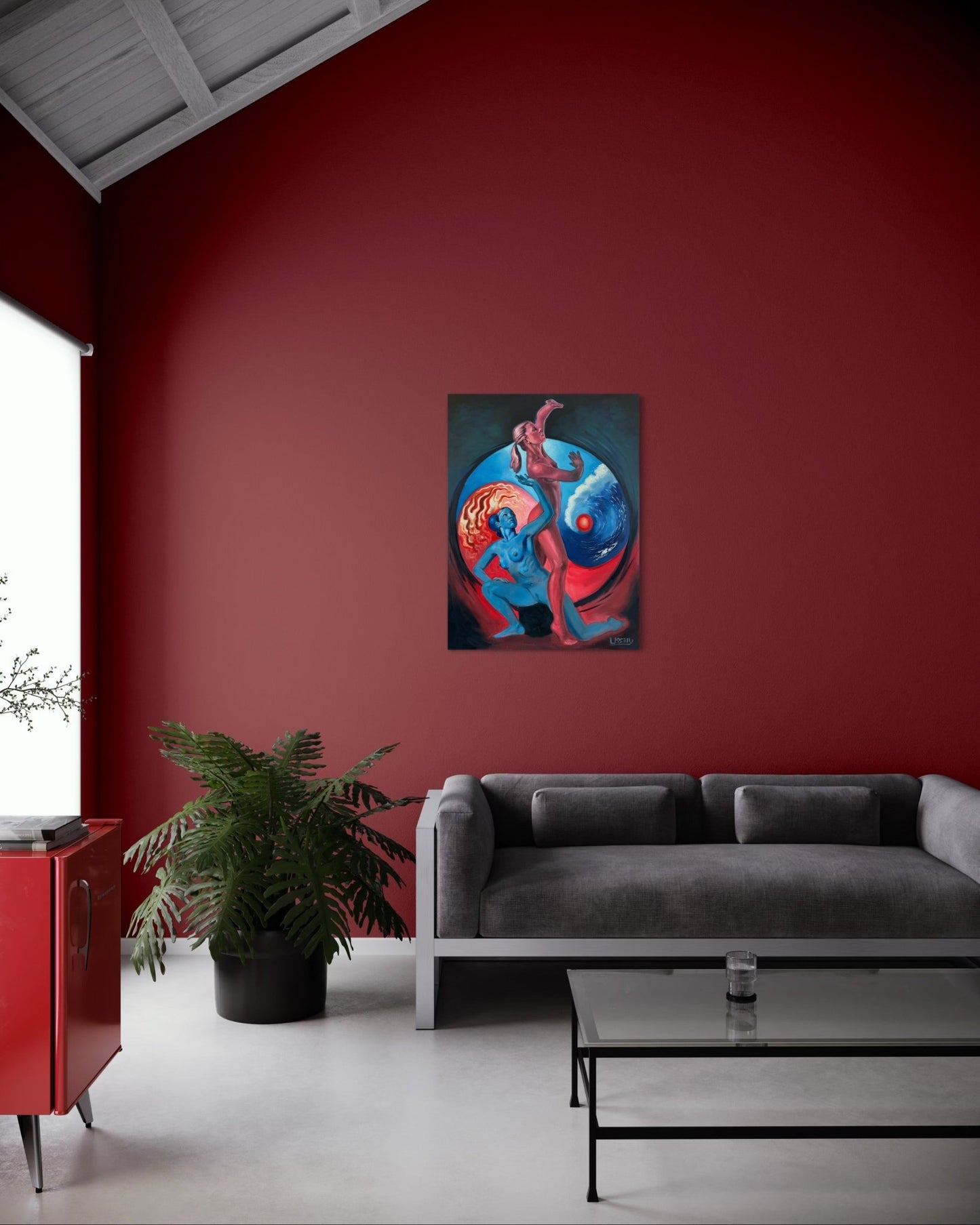 “Duality” oil 30x40 canvas. - David Ussery