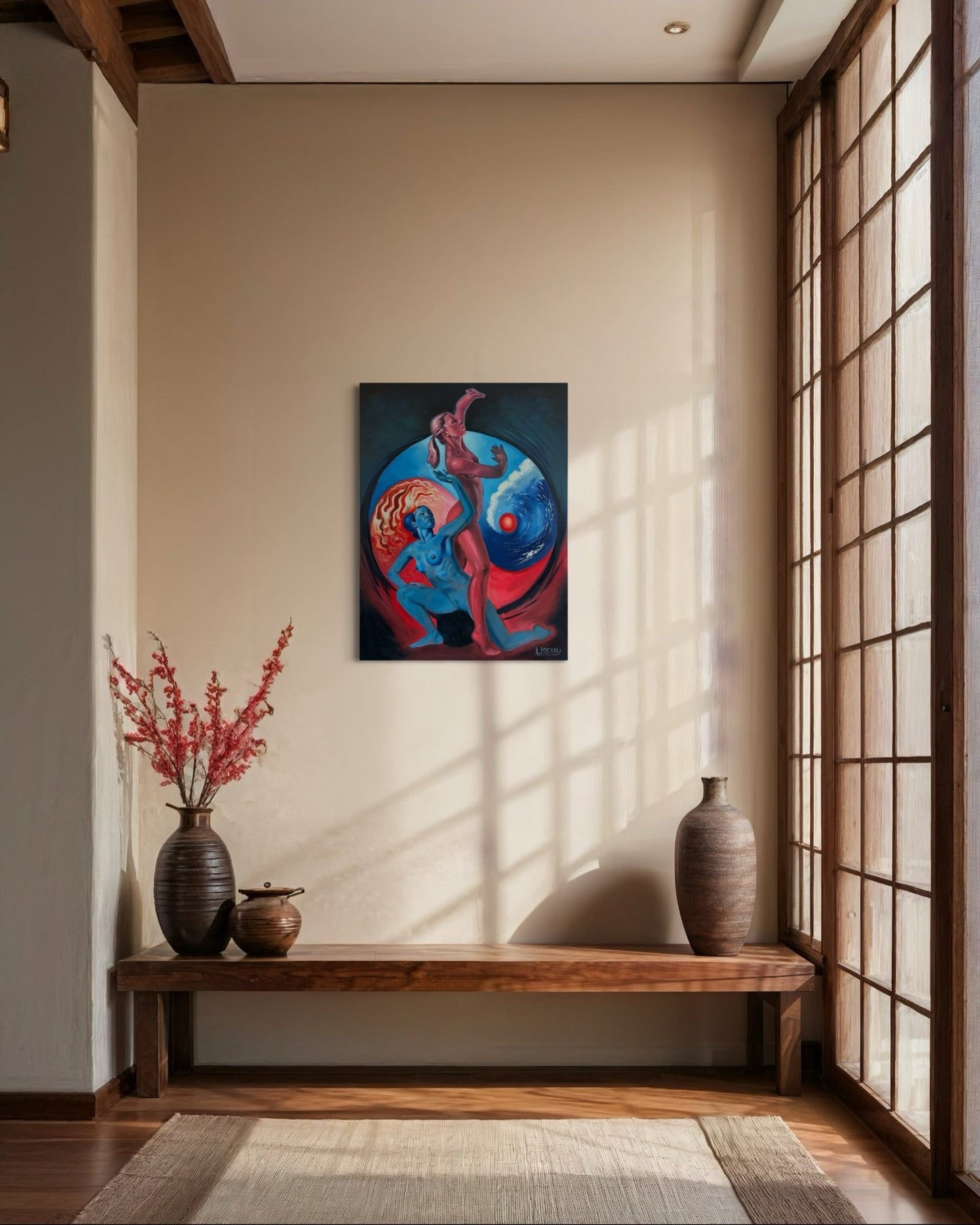 “Duality” oil 30x40 canvas. - David Ussery