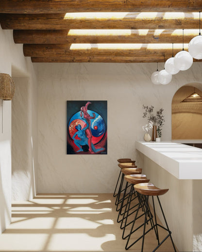 “Duality” oil 30x40 canvas. - David Ussery