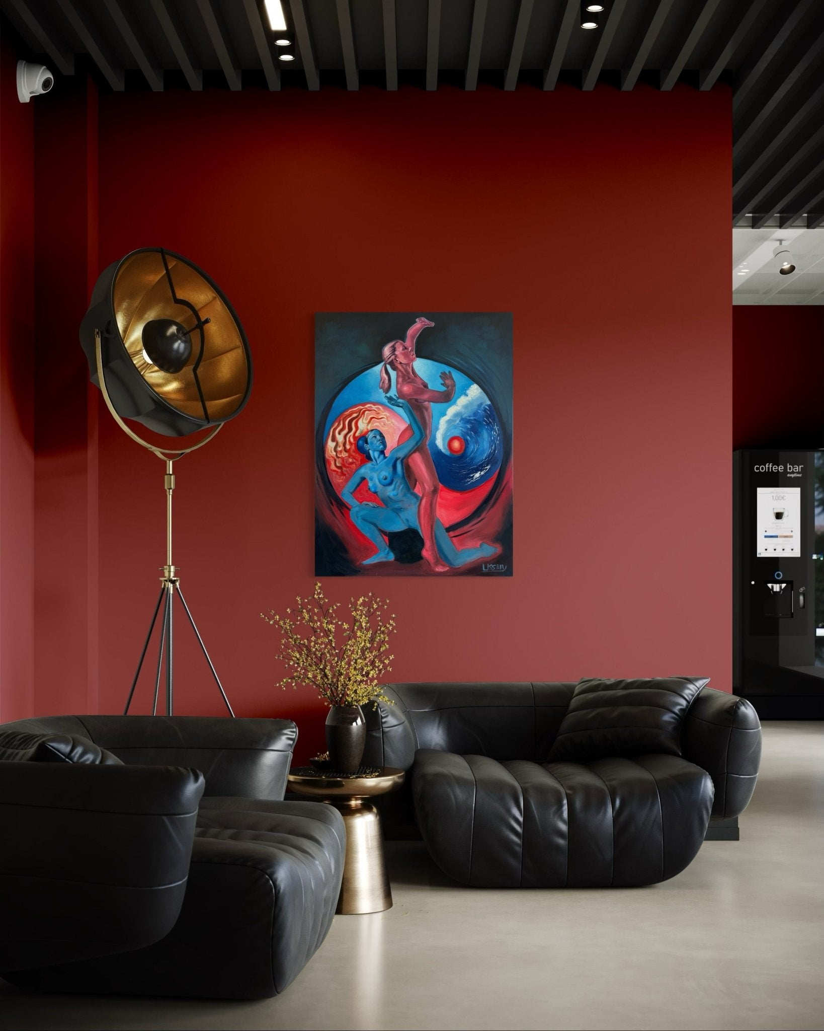 “Duality” oil 30x40 canvas. - David Ussery