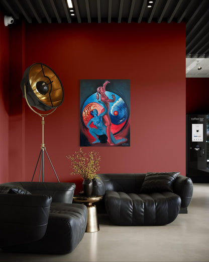 “Duality” oil 30x40 canvas. - David Ussery