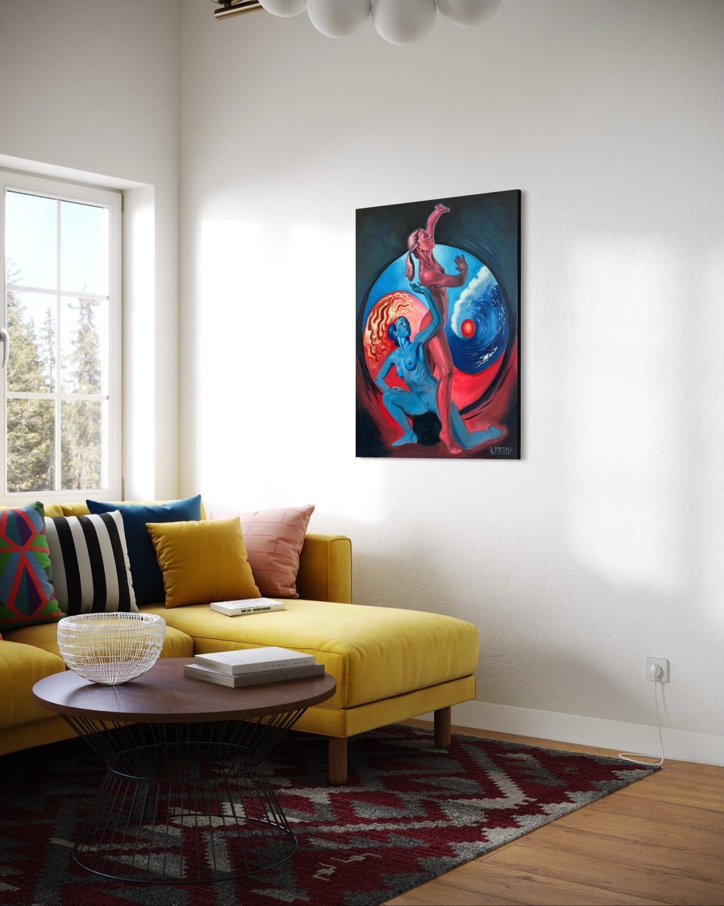 “Duality” oil 30x40 canvas. - David Ussery