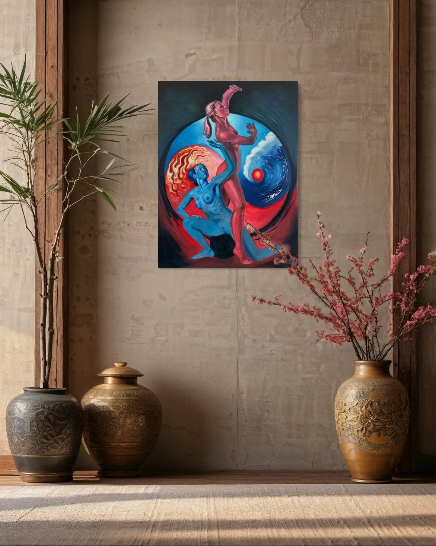 “Duality” oil 30x40 canvas. - David Ussery