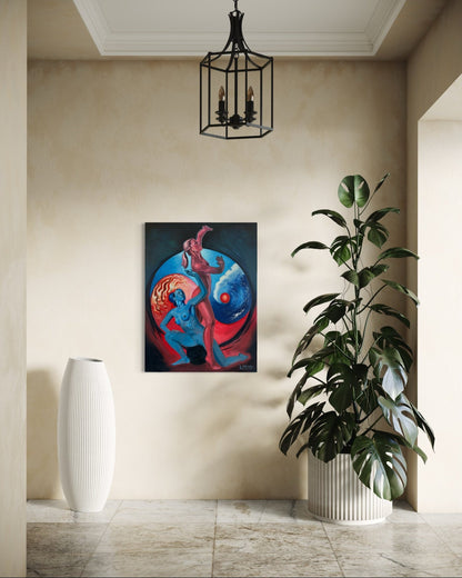 “Duality” oil 30x40 canvas. - David Ussery