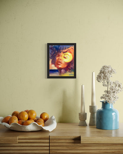 Equation Sunset – Original 8x10 Oil Painting by David Ussery | Free Shipping - David Ussery