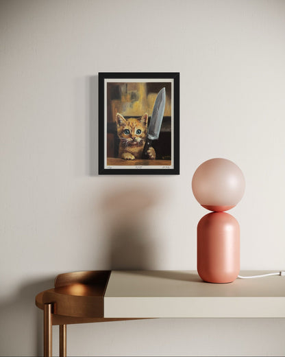 “FOFO” – Limited Edition 8.5” x 11” Art Print by David Ussery (Only 50 Available) - David Ussery