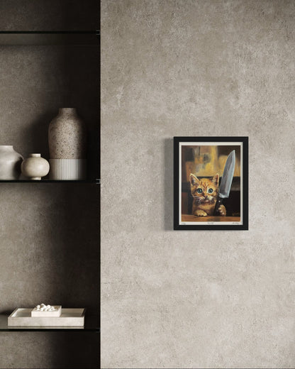 “FOFO” – Limited Edition 8.5” x 11” Art Print by David Ussery (Only 50 Available) - David Ussery