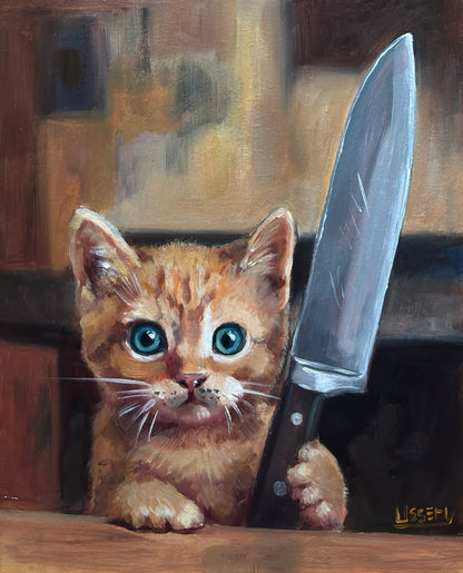 “FOFO” – Limited Edition 8.5” x 11” Art Print by David Ussery (Only 50 Available) - David Ussery