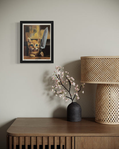 “FOFO” – Limited Edition 8.5” x 11” Art Print by David Ussery (Only 50 Available) - David Ussery