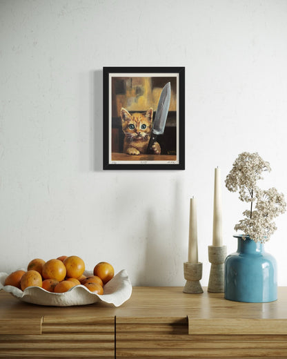 “FOFO” – Limited Edition 8.5” x 11” Art Print by David Ussery (Only 50 Available) - David Ussery