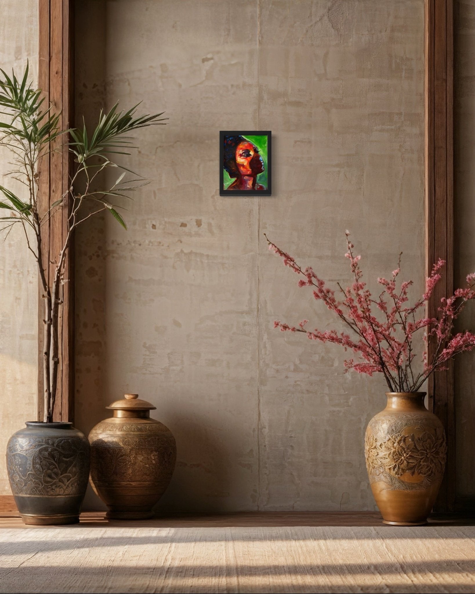 "Illuminated Unconscious" Oil 10x8 Panel - David Ussery