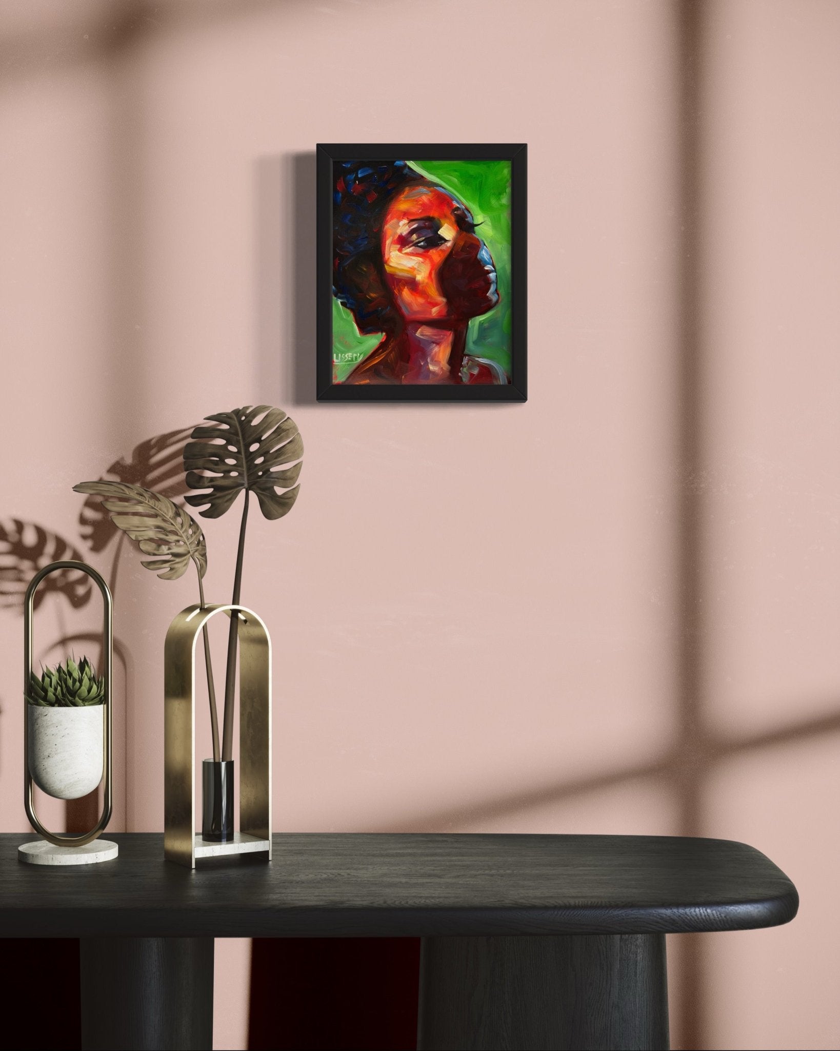 "Illuminated Unconscious" Oil 10x8 Panel - David Ussery