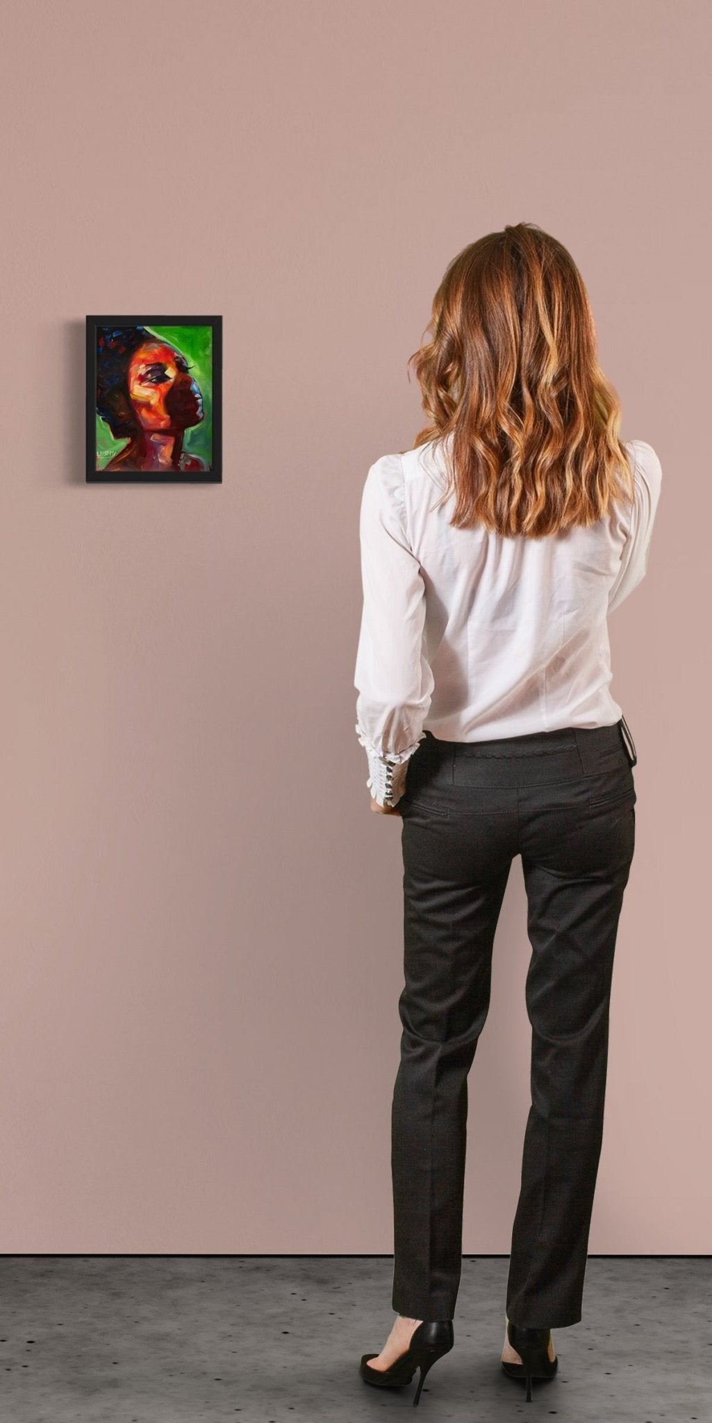 "Illuminated Unconscious" Oil 10x8 Panel - David Ussery