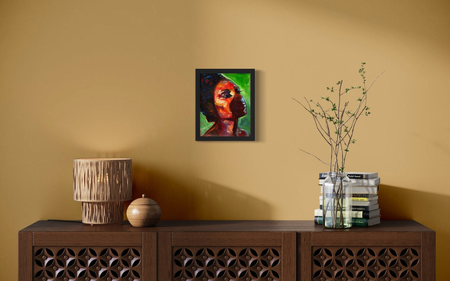 "Illuminated Unconscious" Oil 10x8 Panel - David Ussery