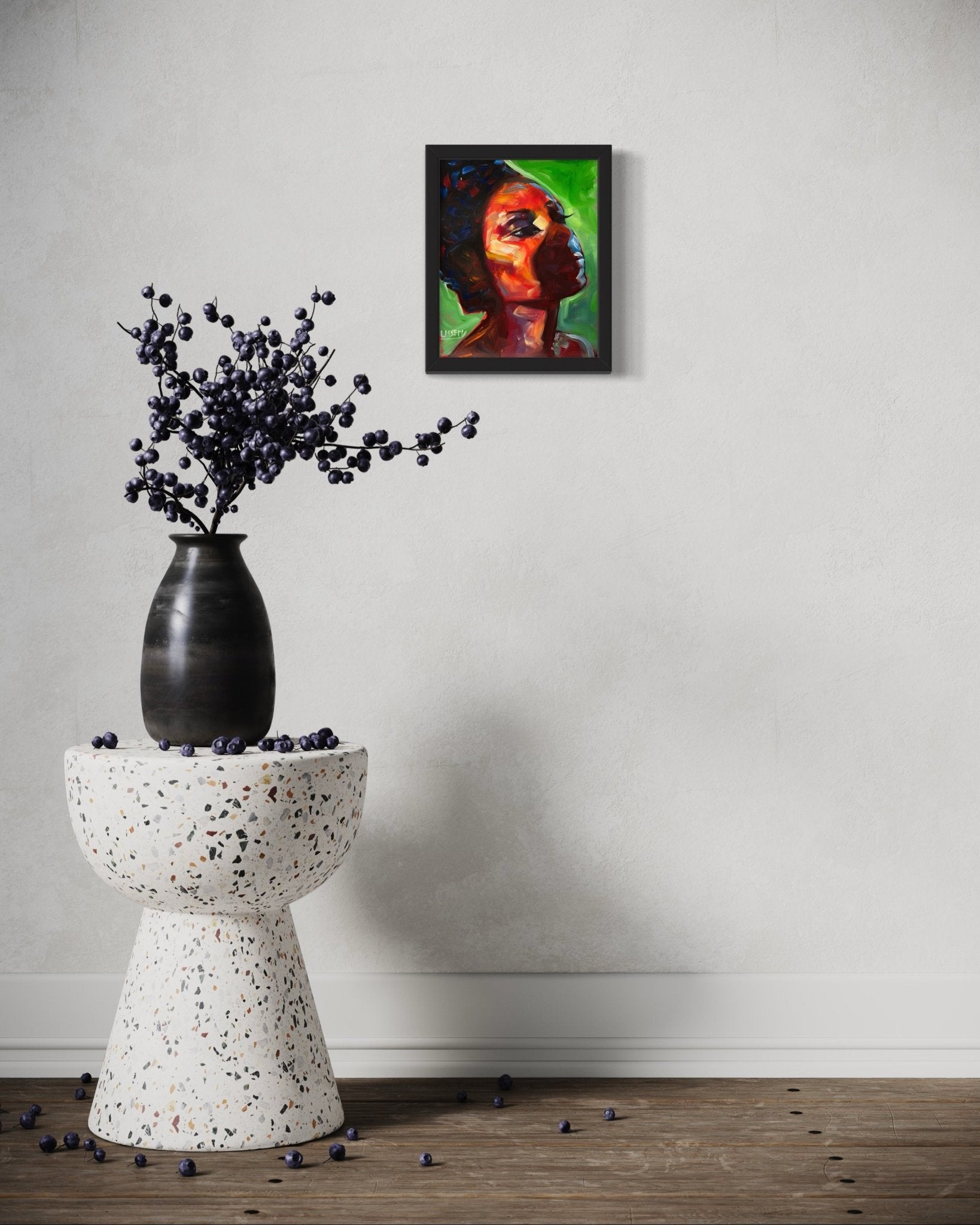 "Illuminated Unconscious" Oil 10x8 Panel - David Ussery