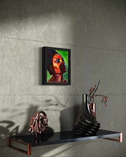 "Illuminated Unconscious" Oil 10x8 Panel - David Ussery