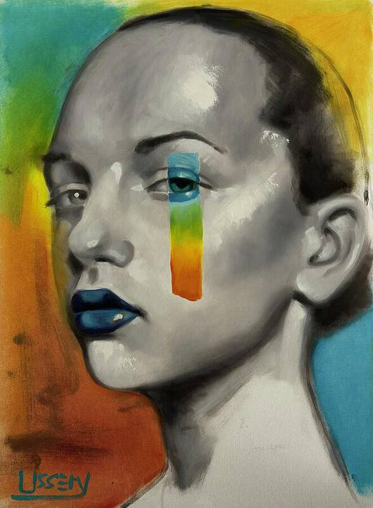 Into Blue - Art Print - David Ussery