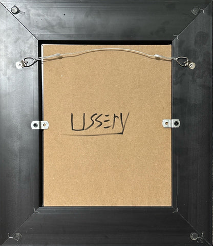 Jack Russell Whiskey – Original Oil Painting by David Ussery (8x10 Framed) - David Ussery