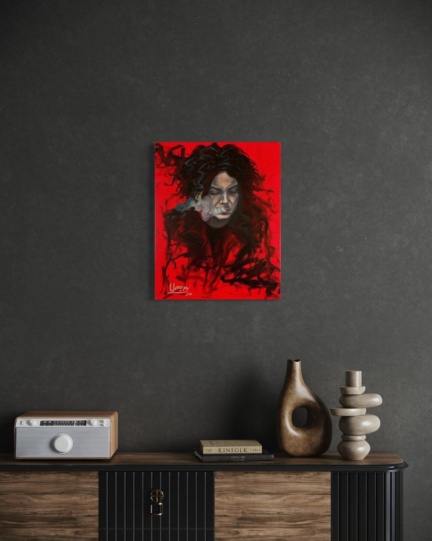 Jack White Original Oil Painting – 16x20 Canvas – Ready to Hang – Free Shipping - David Ussery