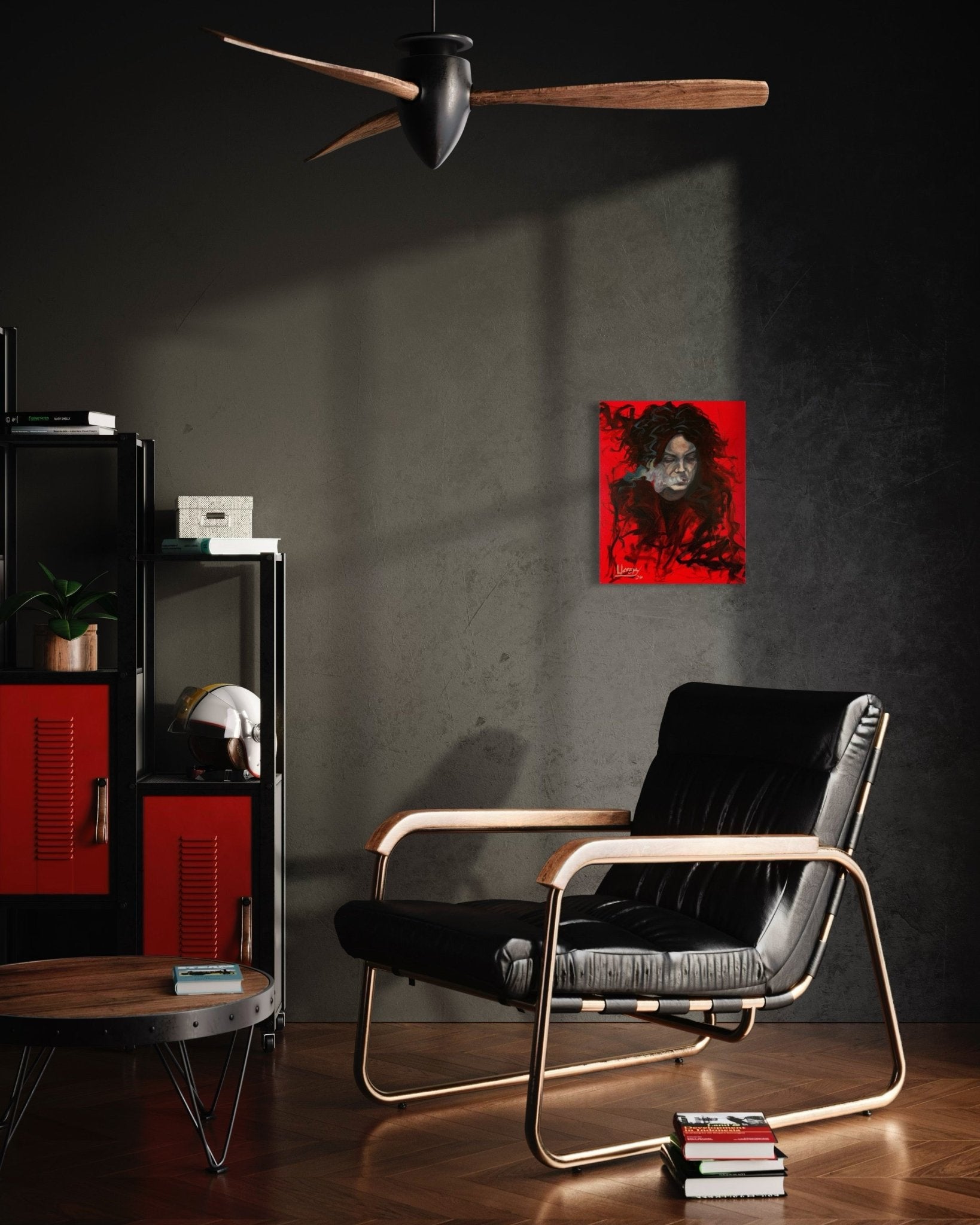 Jack White Original Oil Painting – 16x20 Canvas – Ready to Hang – Free Shipping - David Ussery