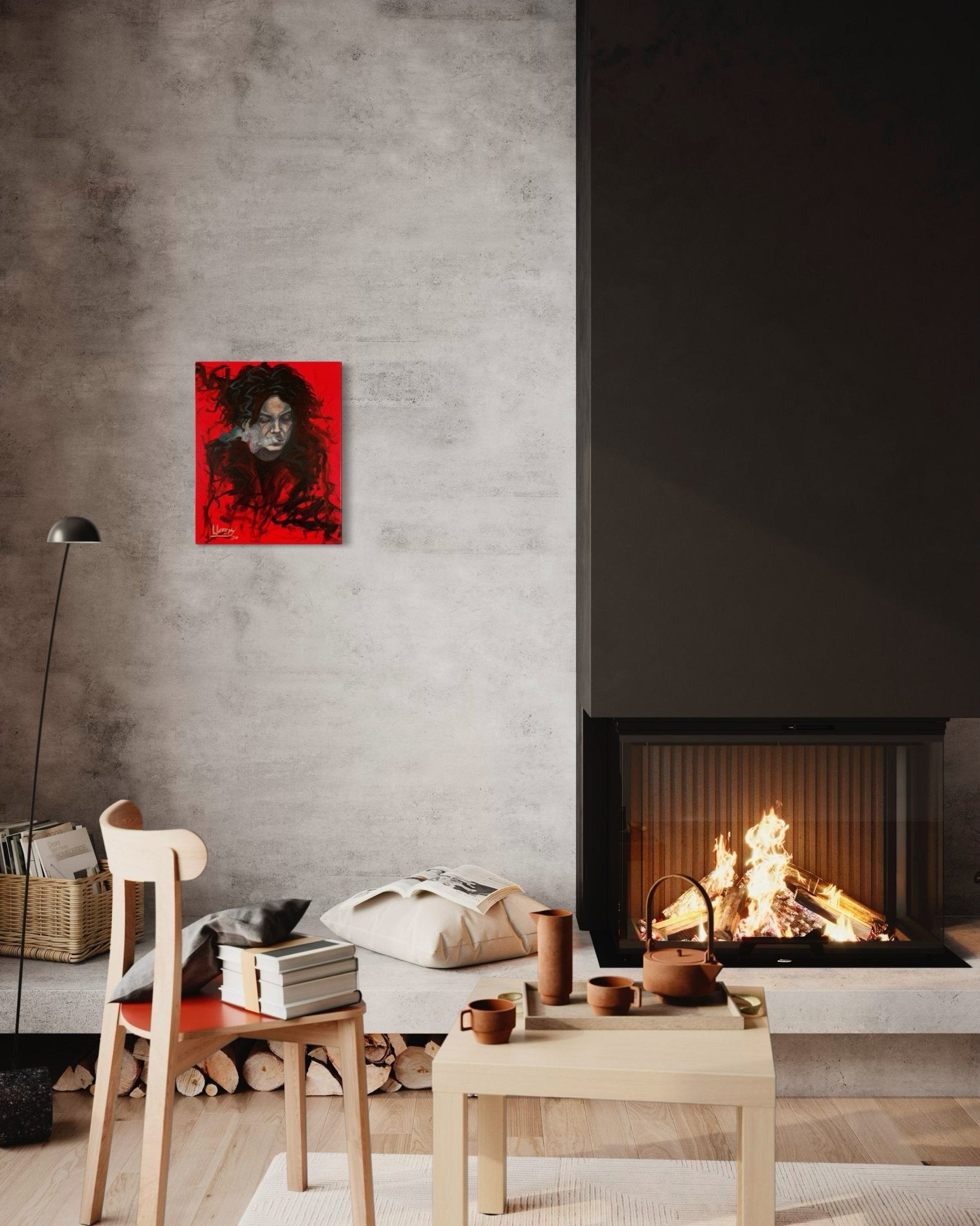 Jack White Original Oil Painting – 16x20 Canvas – Ready to Hang – Free Shipping - David Ussery