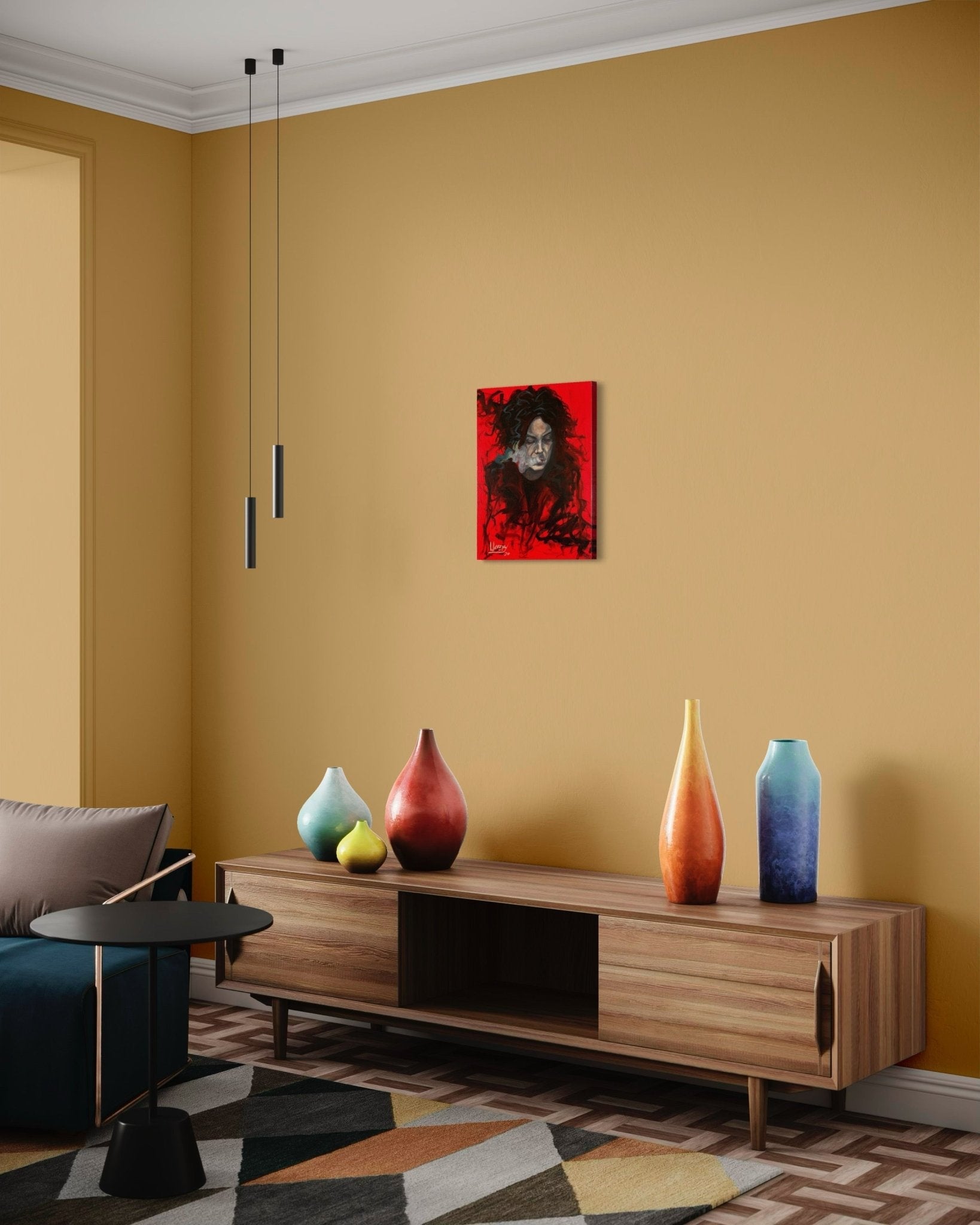 Jack White Original Oil Painting – 16x20 Canvas – Ready to Hang – Free Shipping - David Ussery