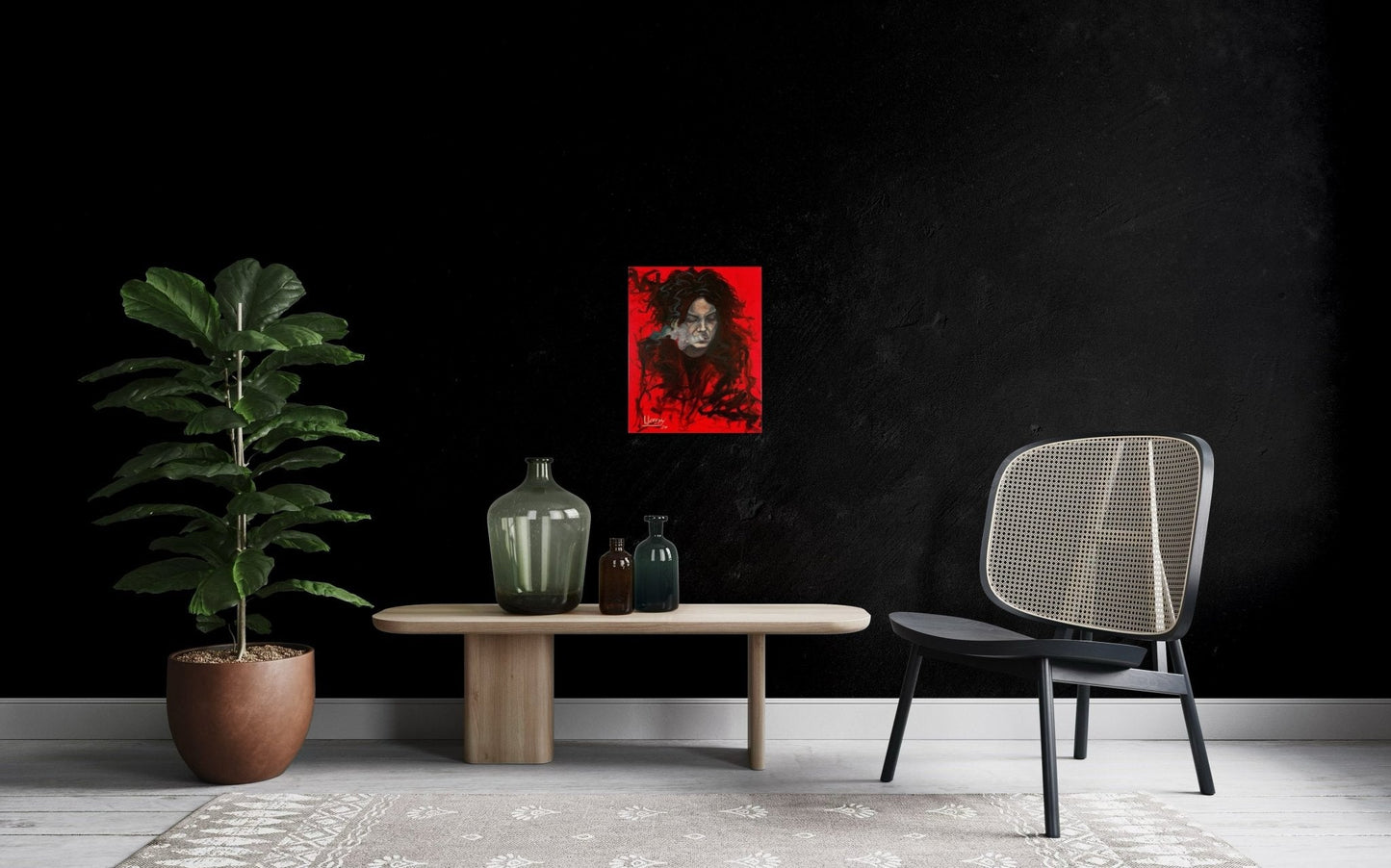 Jack White Original Oil Painting – 16x20 Canvas – Ready to Hang – Free Shipping - David Ussery