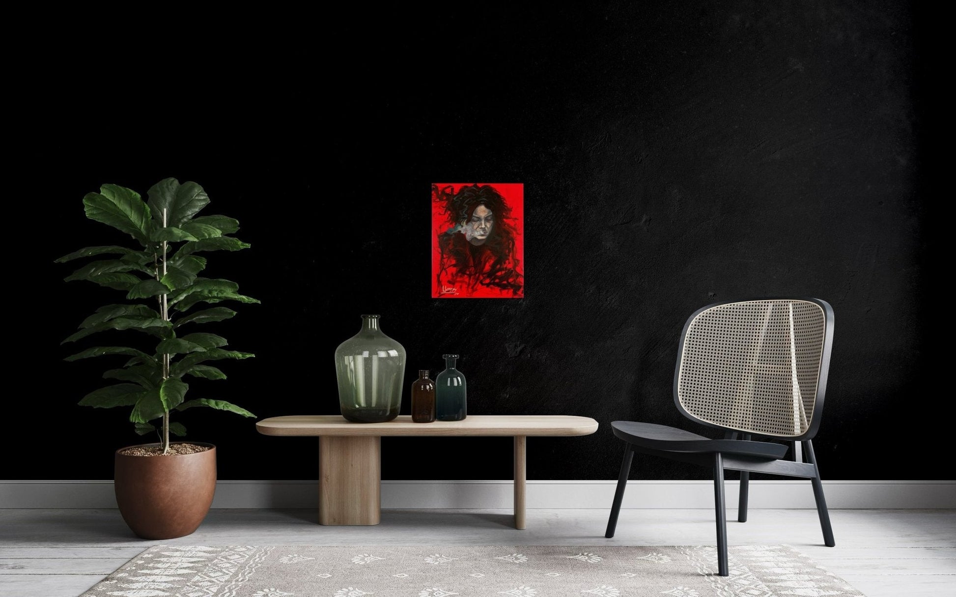 Jack White Original Oil Painting – 16x20 Canvas – Ready to Hang – Free Shipping - David Ussery