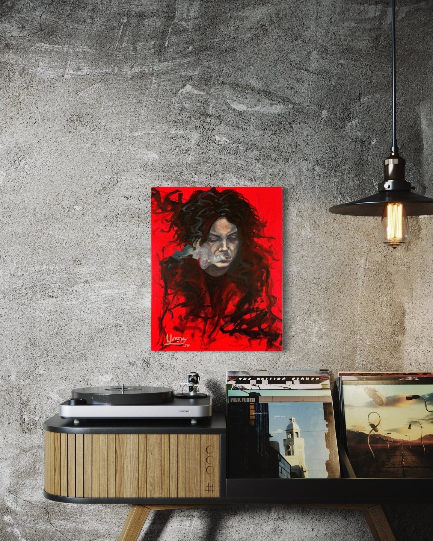 Jack White Original Oil Painting – 16x20 Canvas – Ready to Hang – Free Shipping - David Ussery