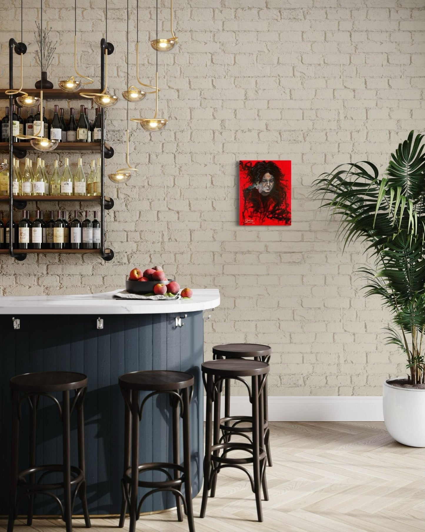 Jack White Original Oil Painting – 16x20 Canvas – Ready to Hang – Free Shipping - David Ussery