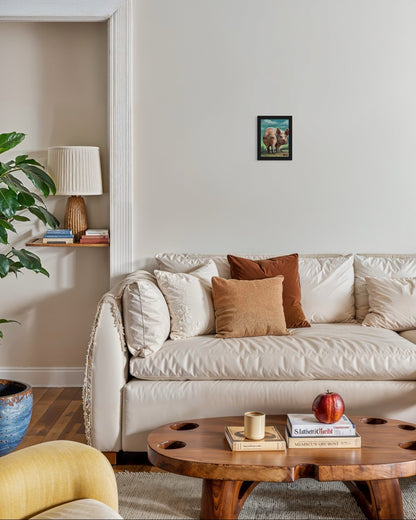 Original Pig Oil Painting 8x6 by David Ussery - Funny Animal Art - David Ussery