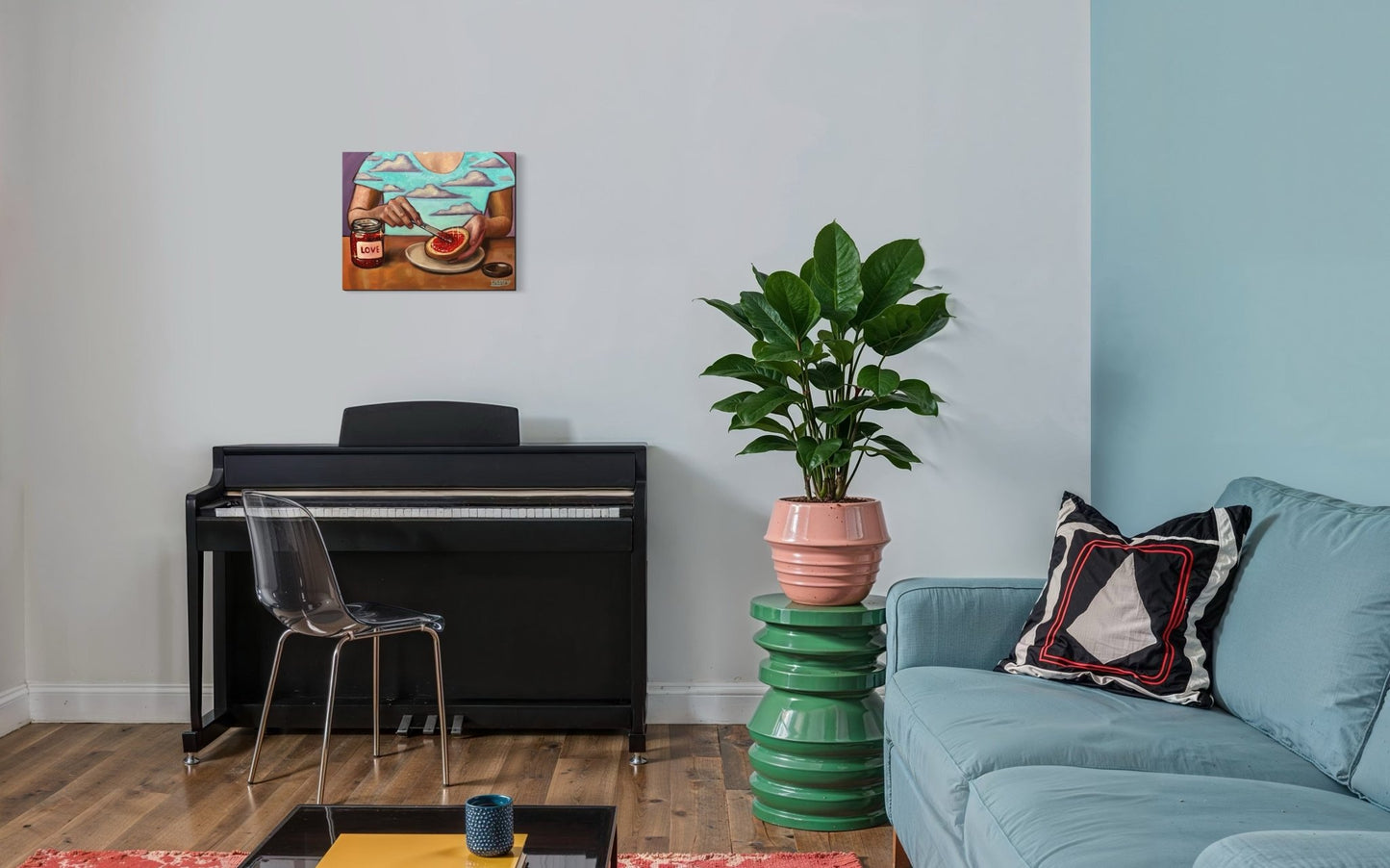 Love Spread – Original Oil Painting on 16x20 Stretched Canvas - David Ussery