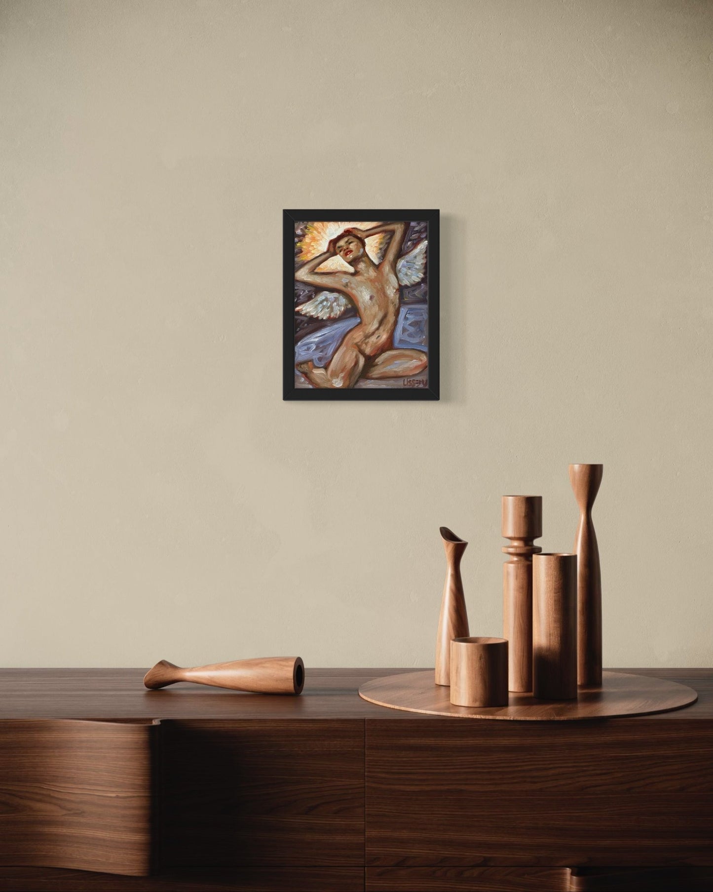 “Nimbus” oil 8x10 panel - David Ussery