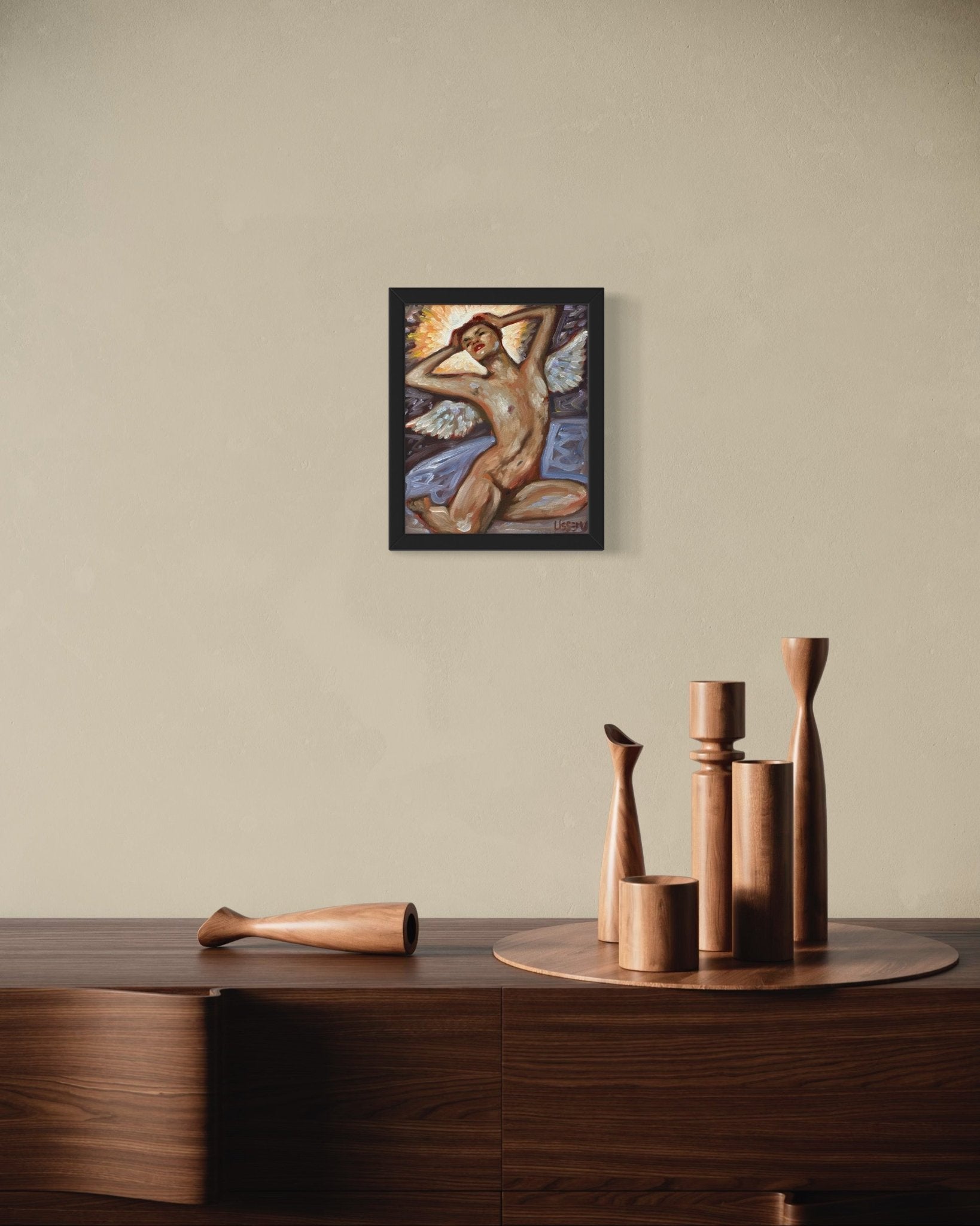 “Nimbus” oil 8x10 panel - David Ussery