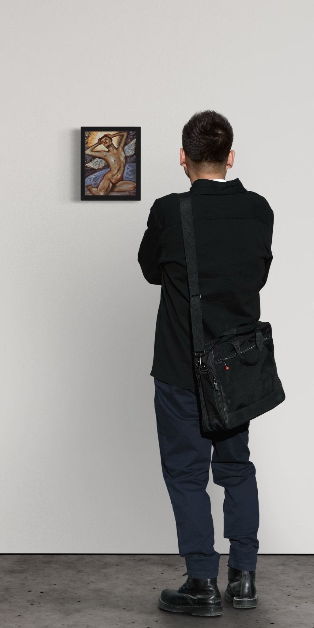 “Nimbus” oil 8x10 panel - David Ussery