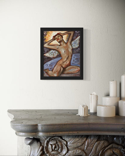 “Nimbus” oil 8x10 panel - David Ussery