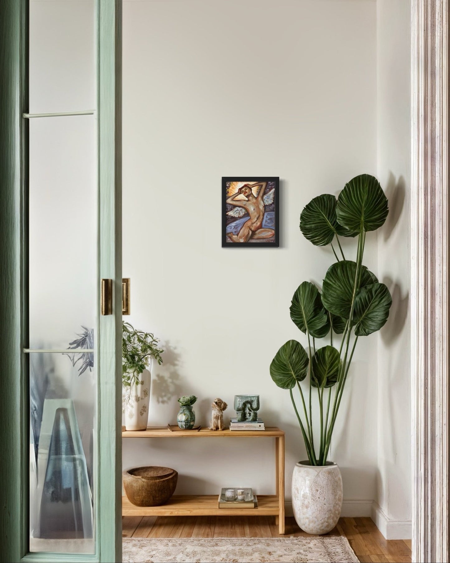 “Nimbus” oil 8x10 panel - David Ussery