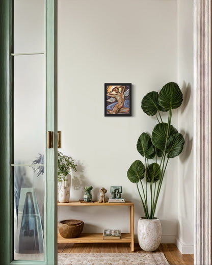 “Nimbus” oil 8x10 panel - David Ussery