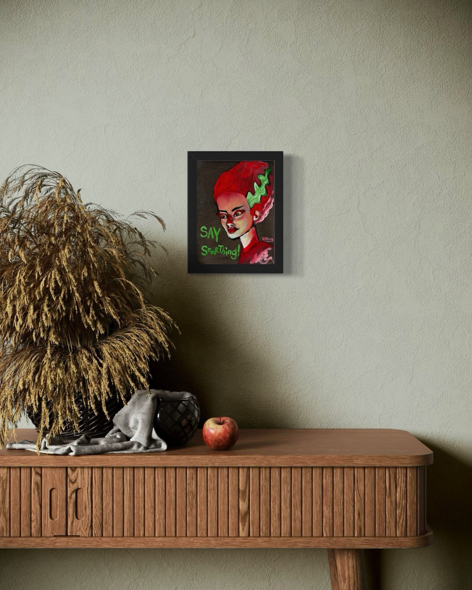 “Say Something!” Oil 6x8 panel - David Ussery