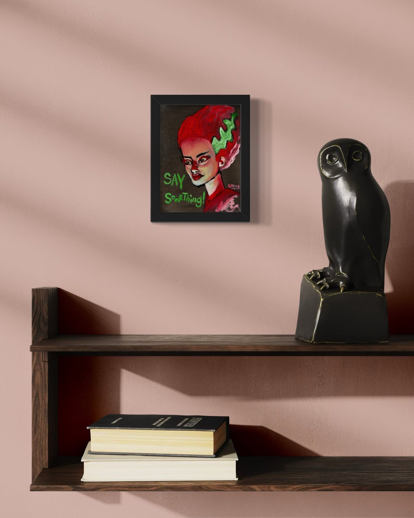 “Say Something!” Oil 6x8 panel - David Ussery