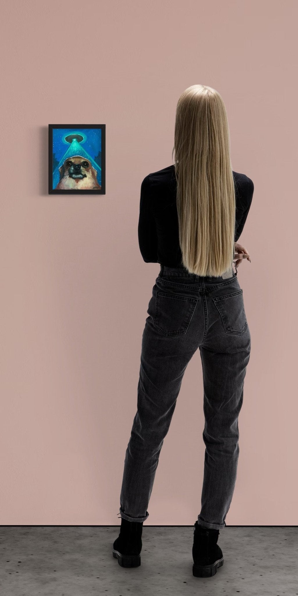 “The Chosen One” oil 8x10 panel. - David Ussery