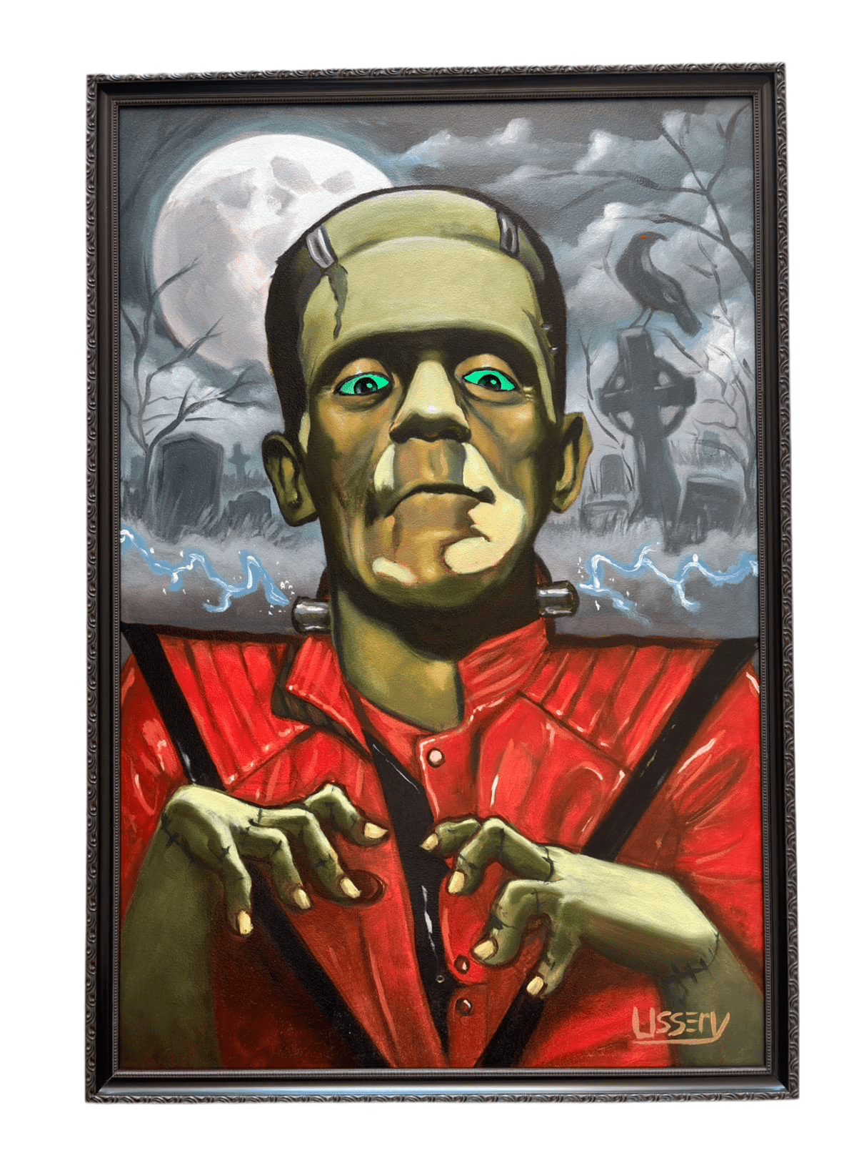 🎨 “Thrillerstine” — An Original Oil Painting by David Ussery - David Ussery