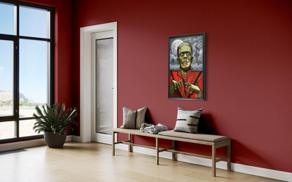 🎨 “Thrillerstine” — An Original Oil Painting by David Ussery - David Ussery