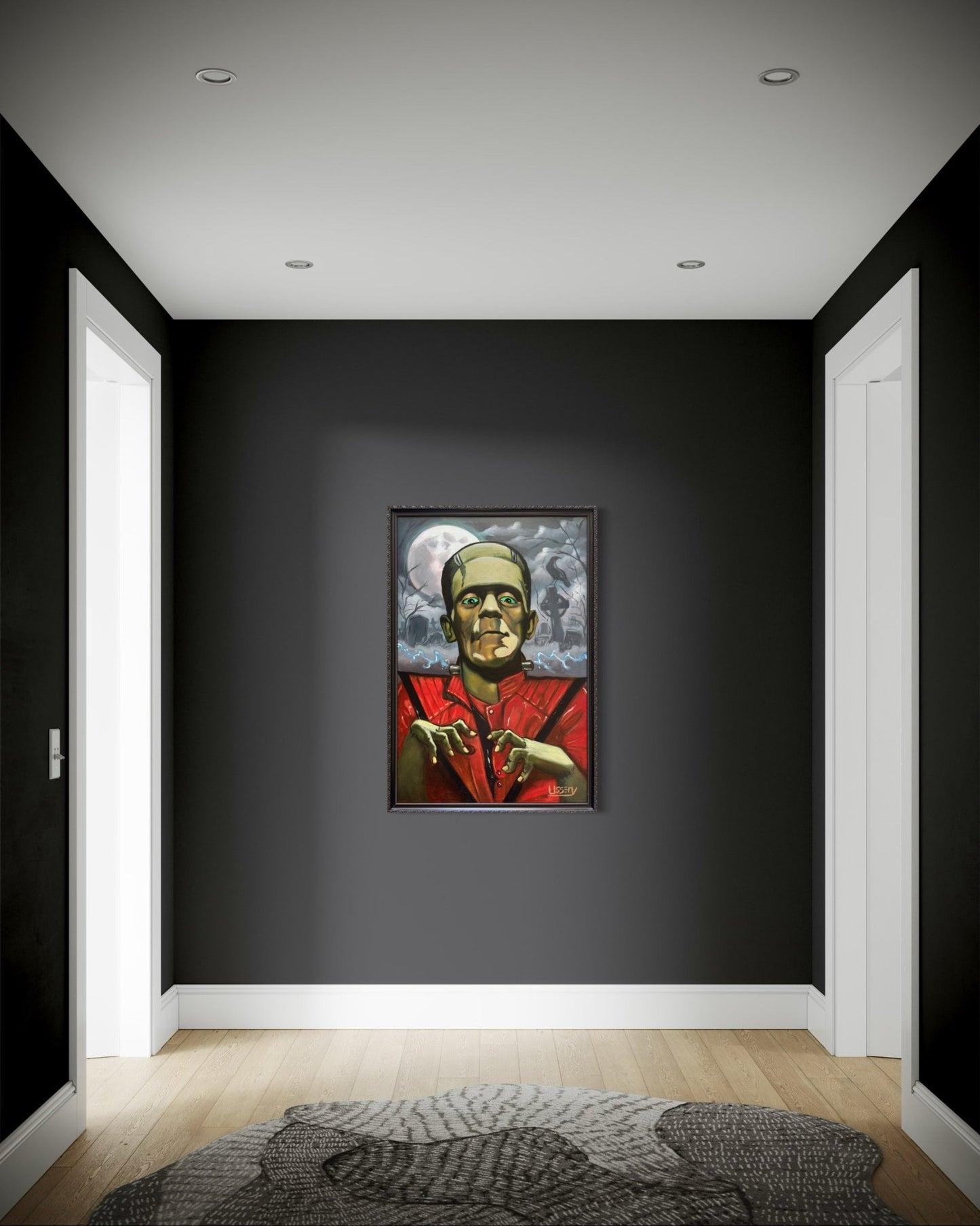 🎨 “Thrillerstine” — An Original Oil Painting by David Ussery - David Ussery