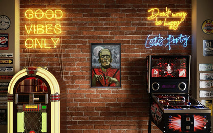 🎨 “Thrillerstine” — An Original Oil Painting by David Ussery - David Ussery